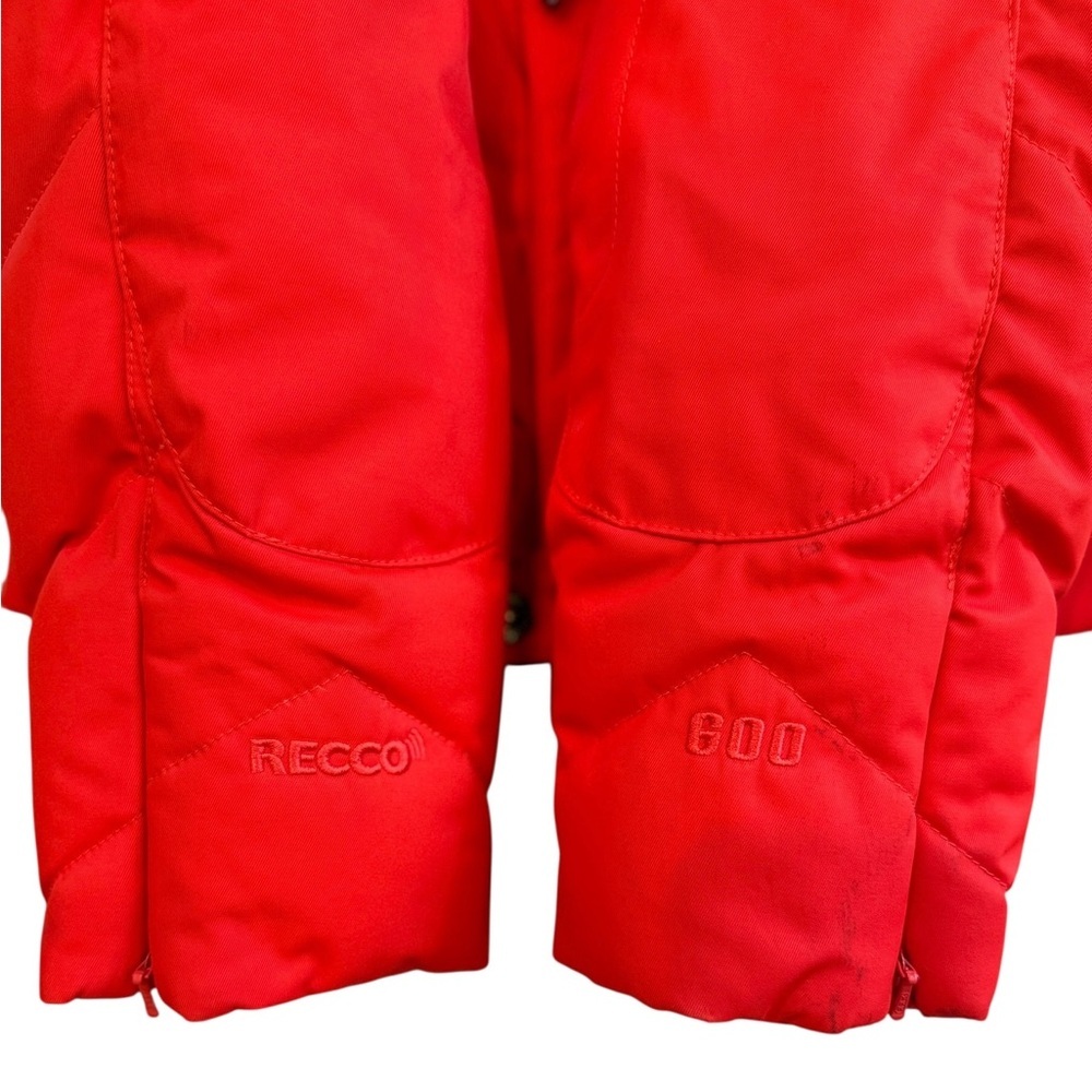 Vintage The North Face Gotham Jacket Women’s XS Red Puffer Argyle Y2K Snow Bunny - Picture 9 of 9